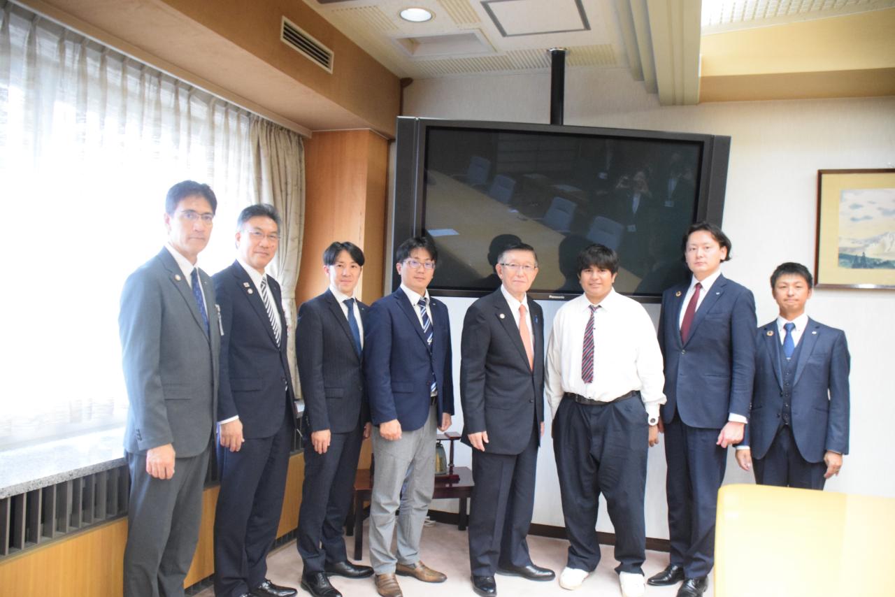 JCI JAPANグローバルユース国連大使育成事業　秋田県代表生表敬訪問2